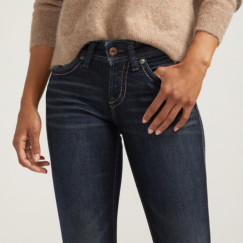 Silver Jeans Women's Indigo Boot Cut Jeans - Picture 3 of 9